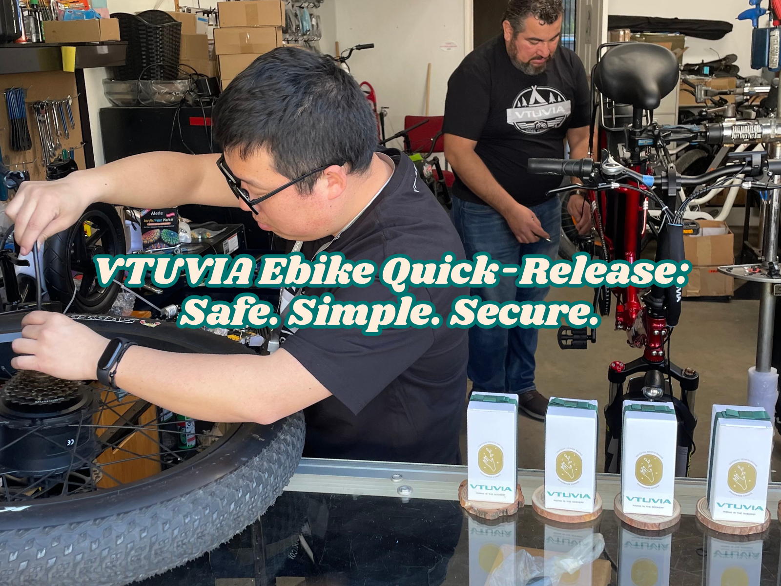 VTUVIA Ebike Quick-release Installation | VTUVIA Ebike