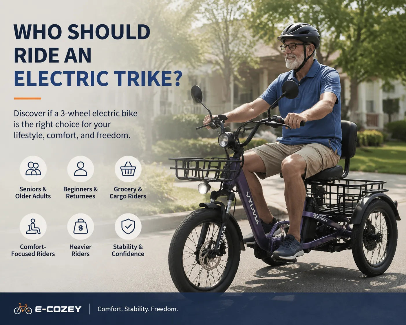Who Should Ride an Electric Trike?