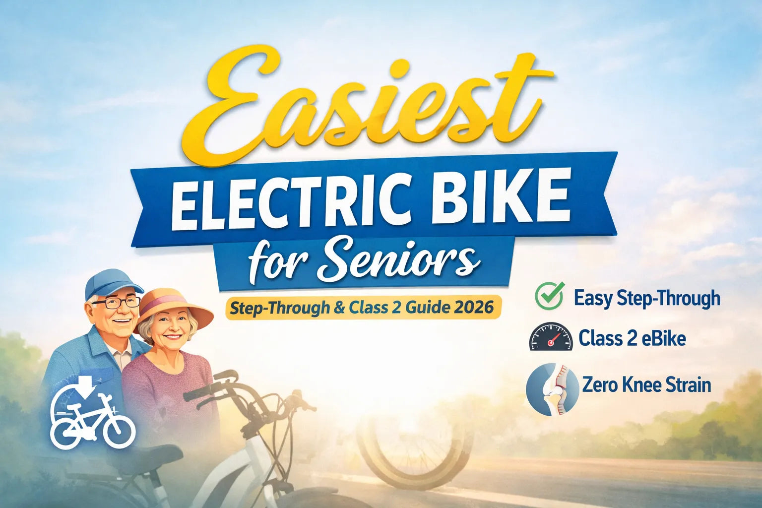 What Is the Easiest Electric Bike for Seniors? (Step-Through & Class 2 Guide 2026)