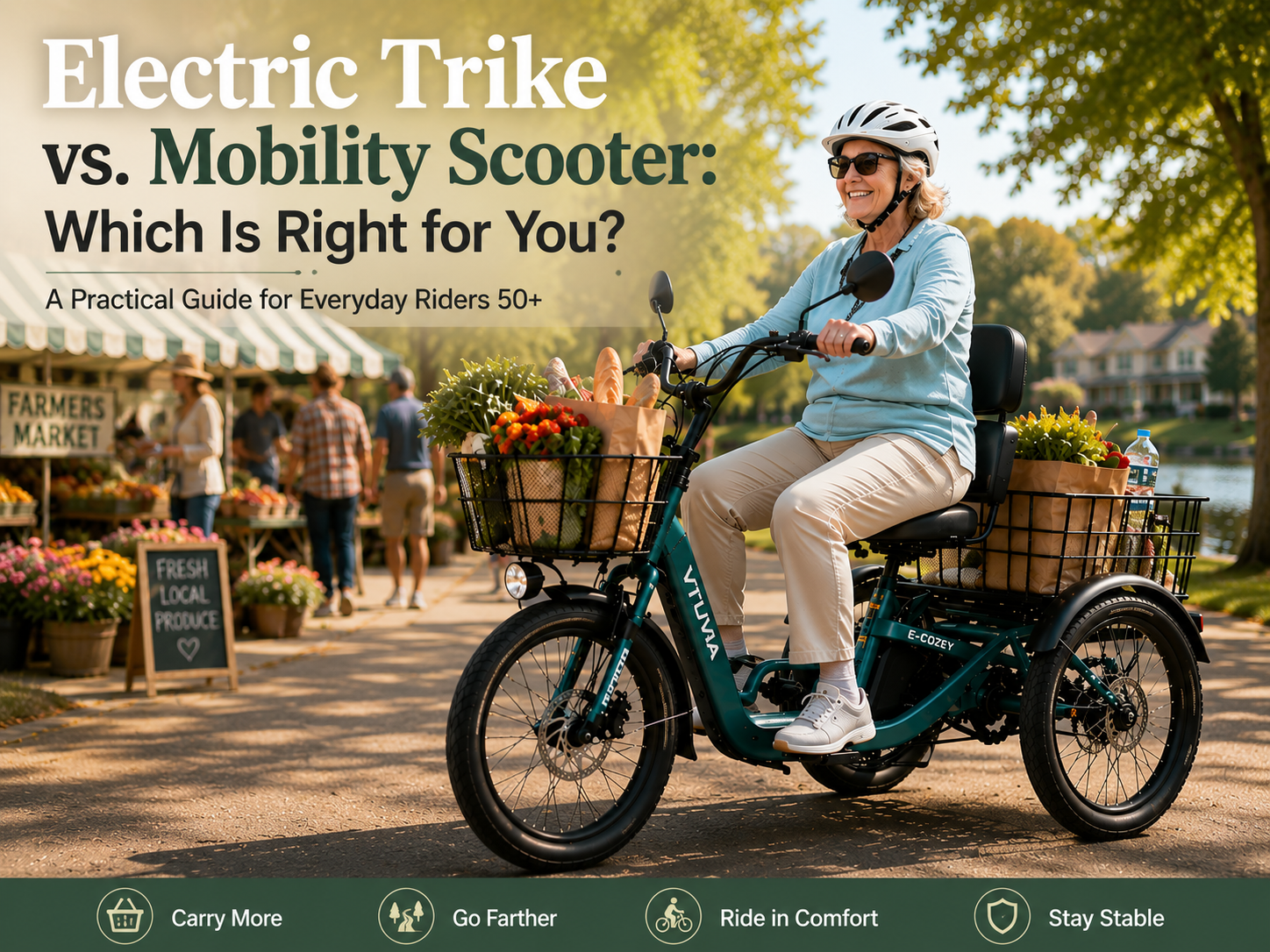 Electric Trike vs. Mobility Scooter: Which One Fits Your Lifestyle Better?