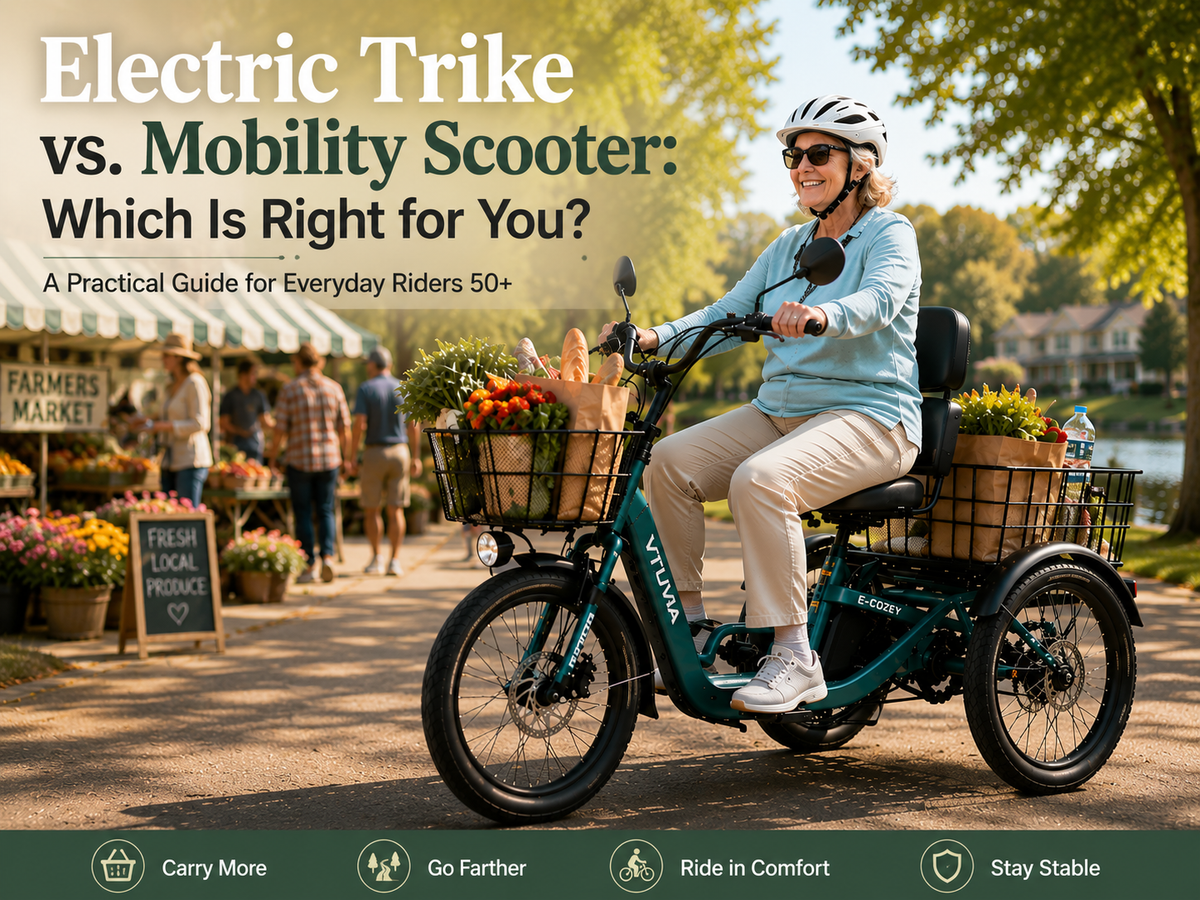 Electric Trike vs. Mobility Scooter: Which One Fits Your Lifestyle Better?