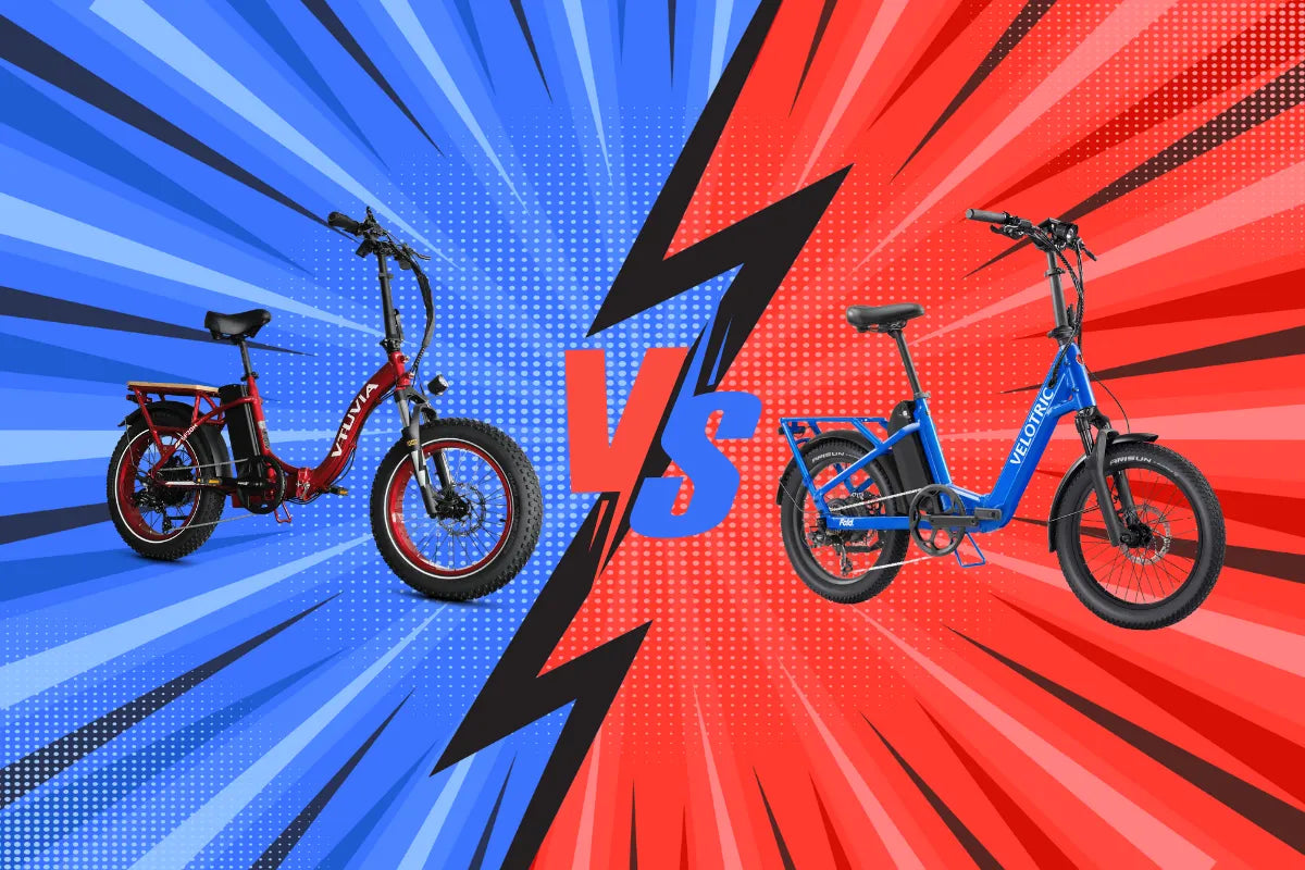 VTUVIA SF20H vs Velotric Fold 1 Plus: The Ultimate Folding Electric Bike Comparison