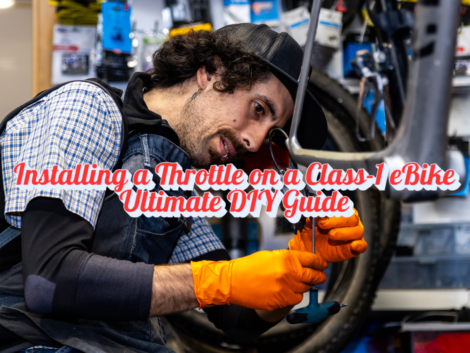 How to Add a Throttle to a Class-1 eBike Safely and Legally