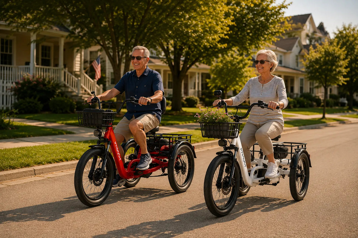 Electric Tricycles for Seniors: A Guide to Safer, More Comfortable Riding