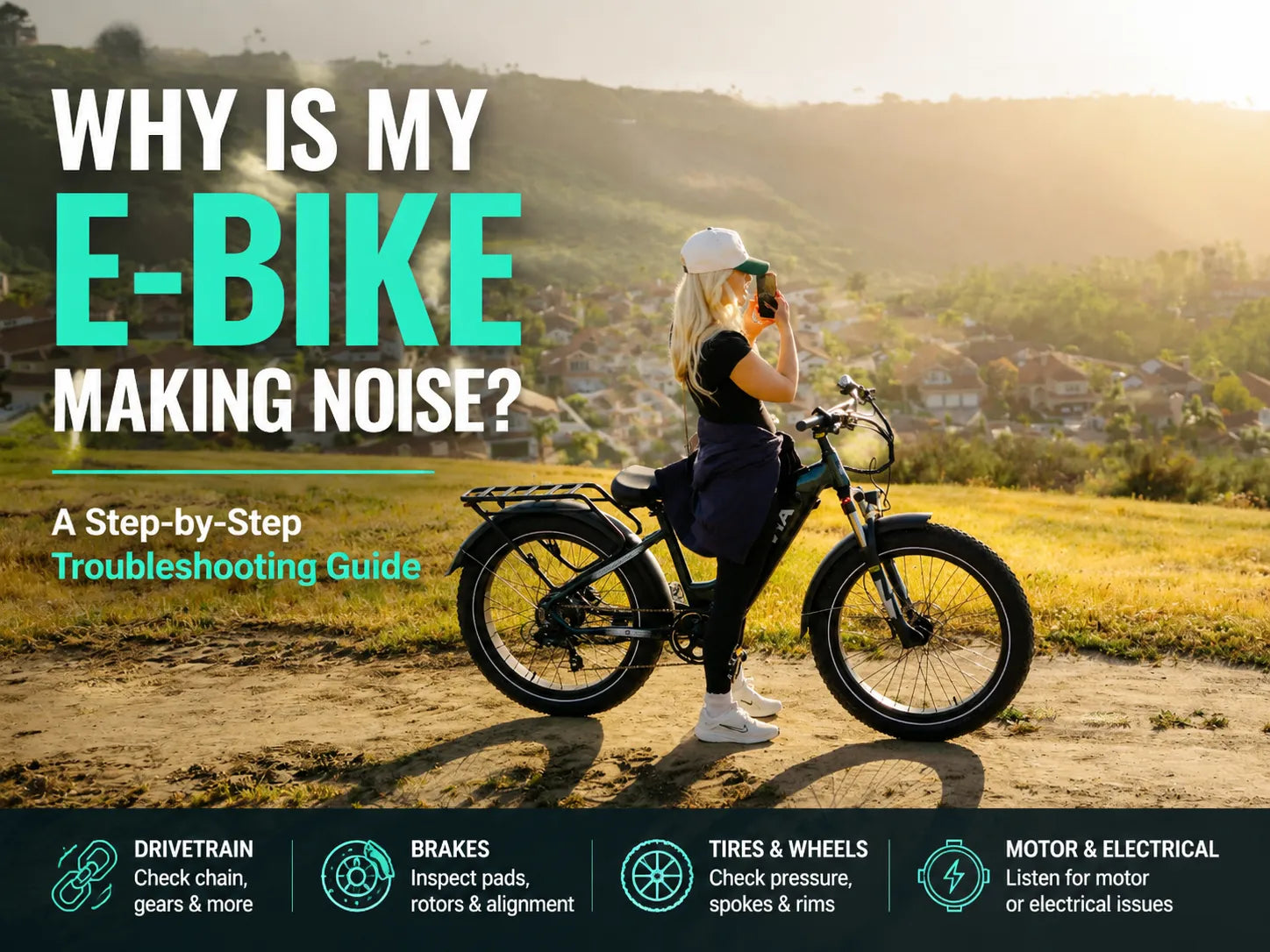 Why Is My E-Bike Making Noise? Common Causes & Fixes  VTUVIA EBIKE