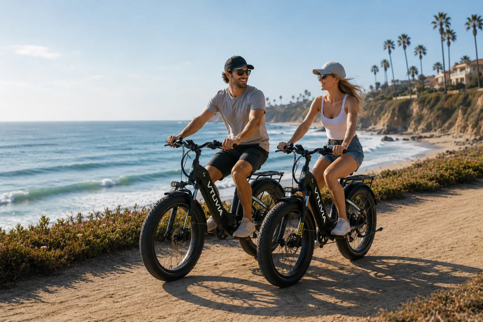 VTUVIA fat tire electric bike