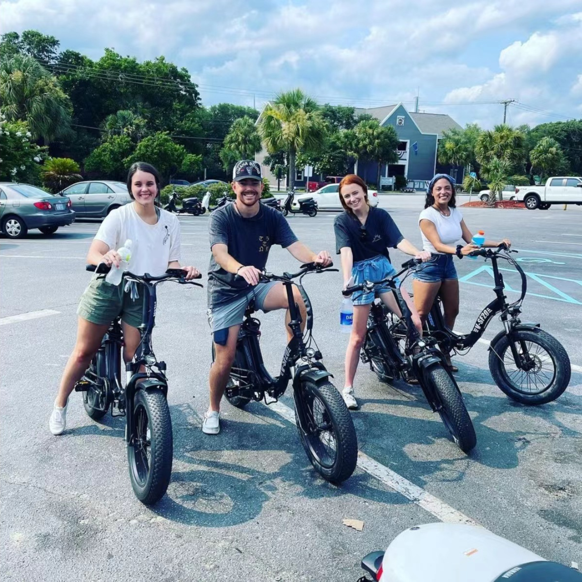 SF20H folding step-through ebike | Family riding