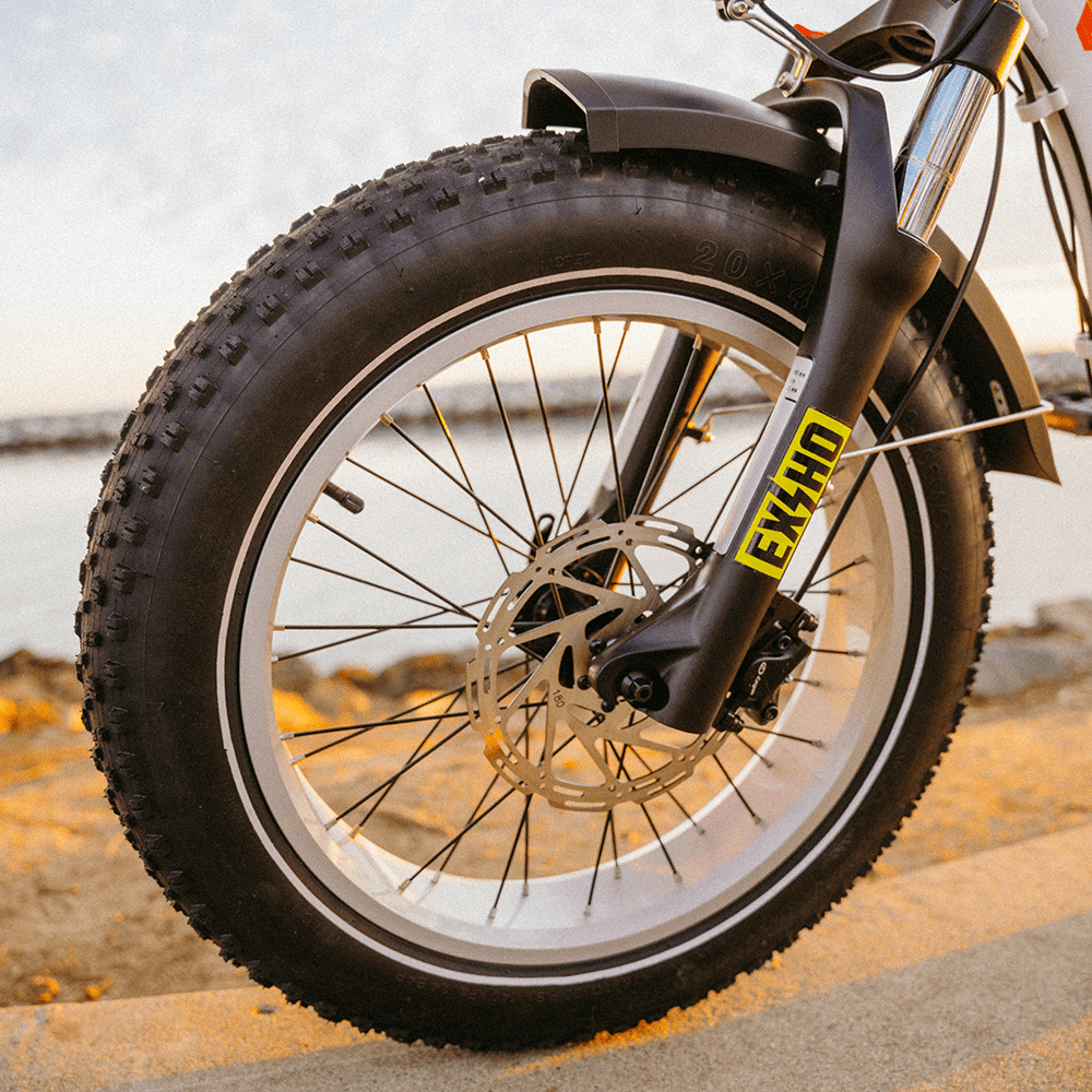 SF20H fat tire folding electric bike 4-inch tires for all-terrain riding
