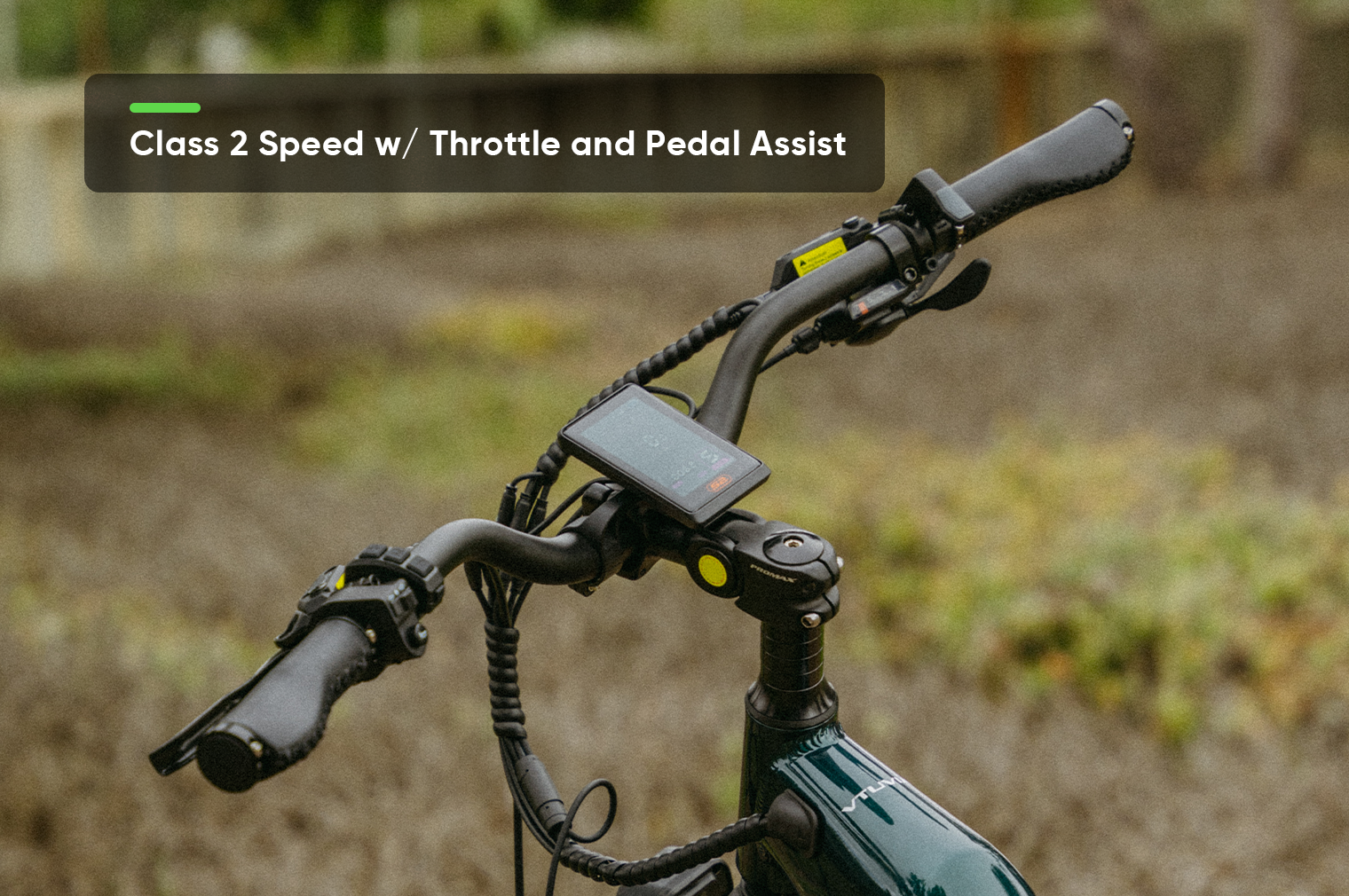 750W Step-Thru Fat Tire Ebike