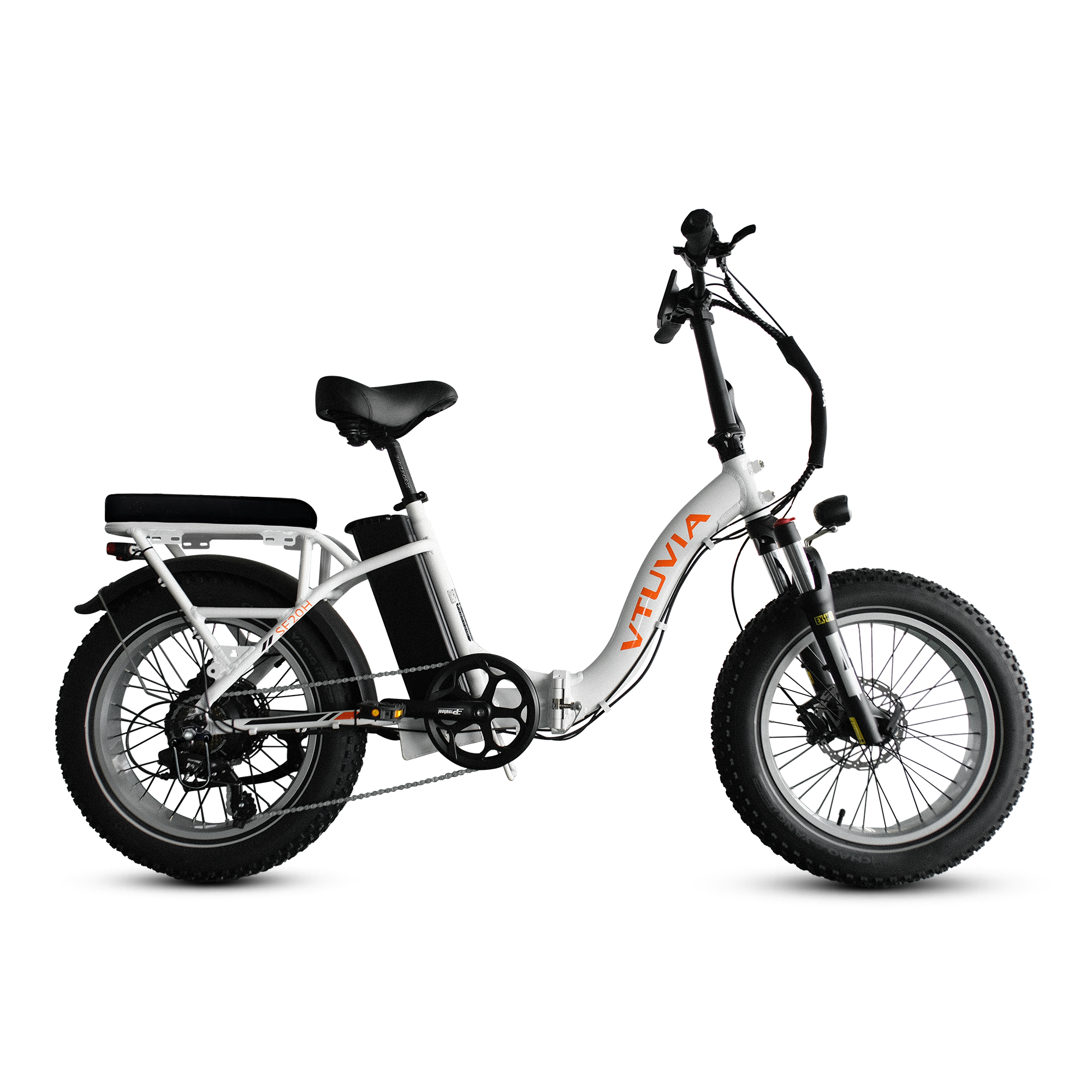 Folding Electric Cargo Bikes | VTUVIA SF20H E-bike#color_white