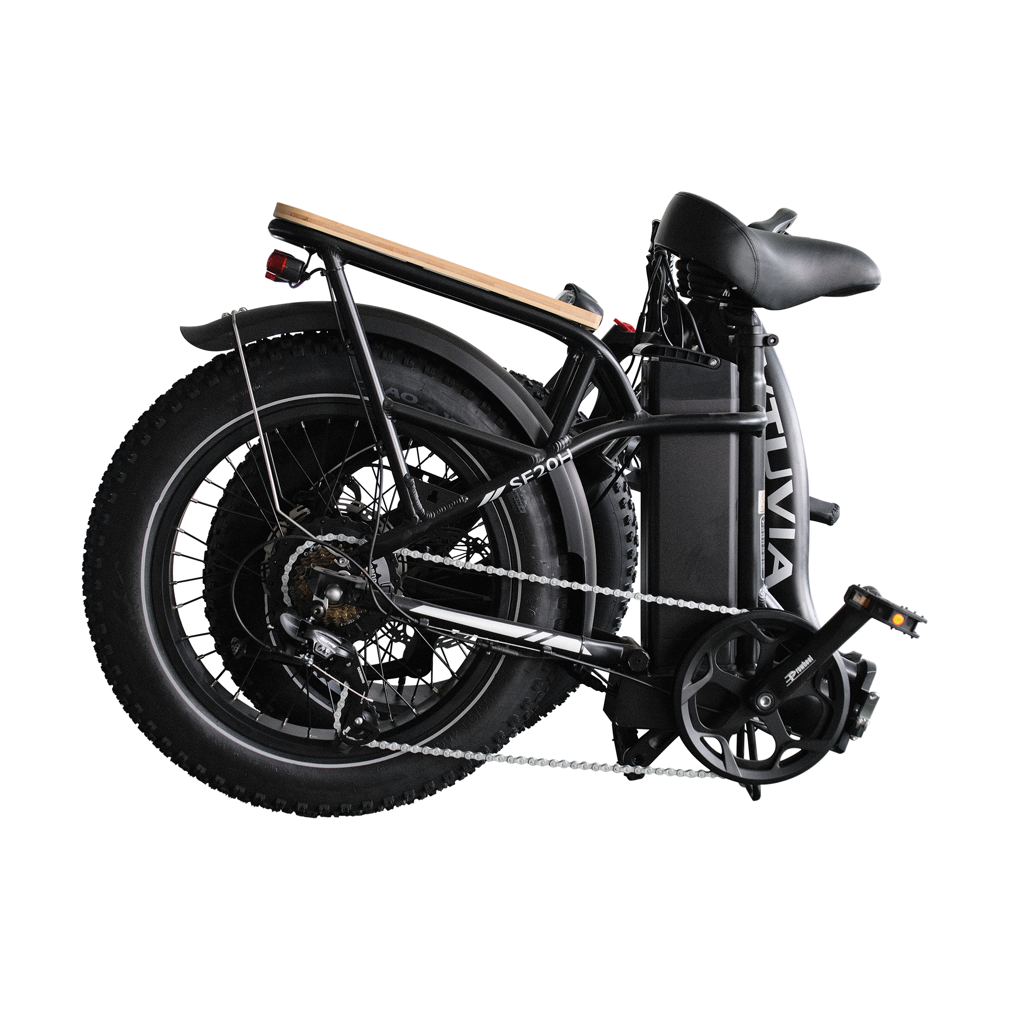 VTUVIA SF20 Step-Thru Folding Fat Tire E-Bike