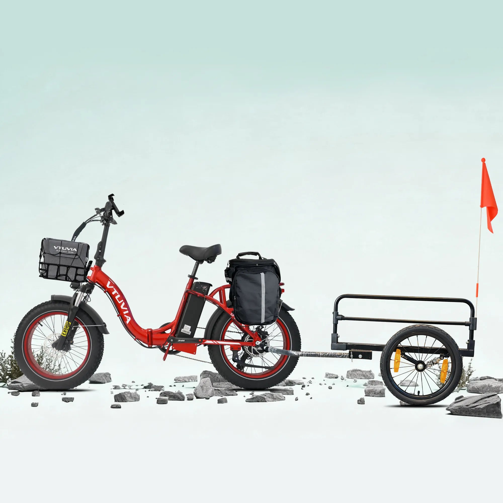 Folding Electric Cargo Bikes | VTUVIA SF20H E-bike