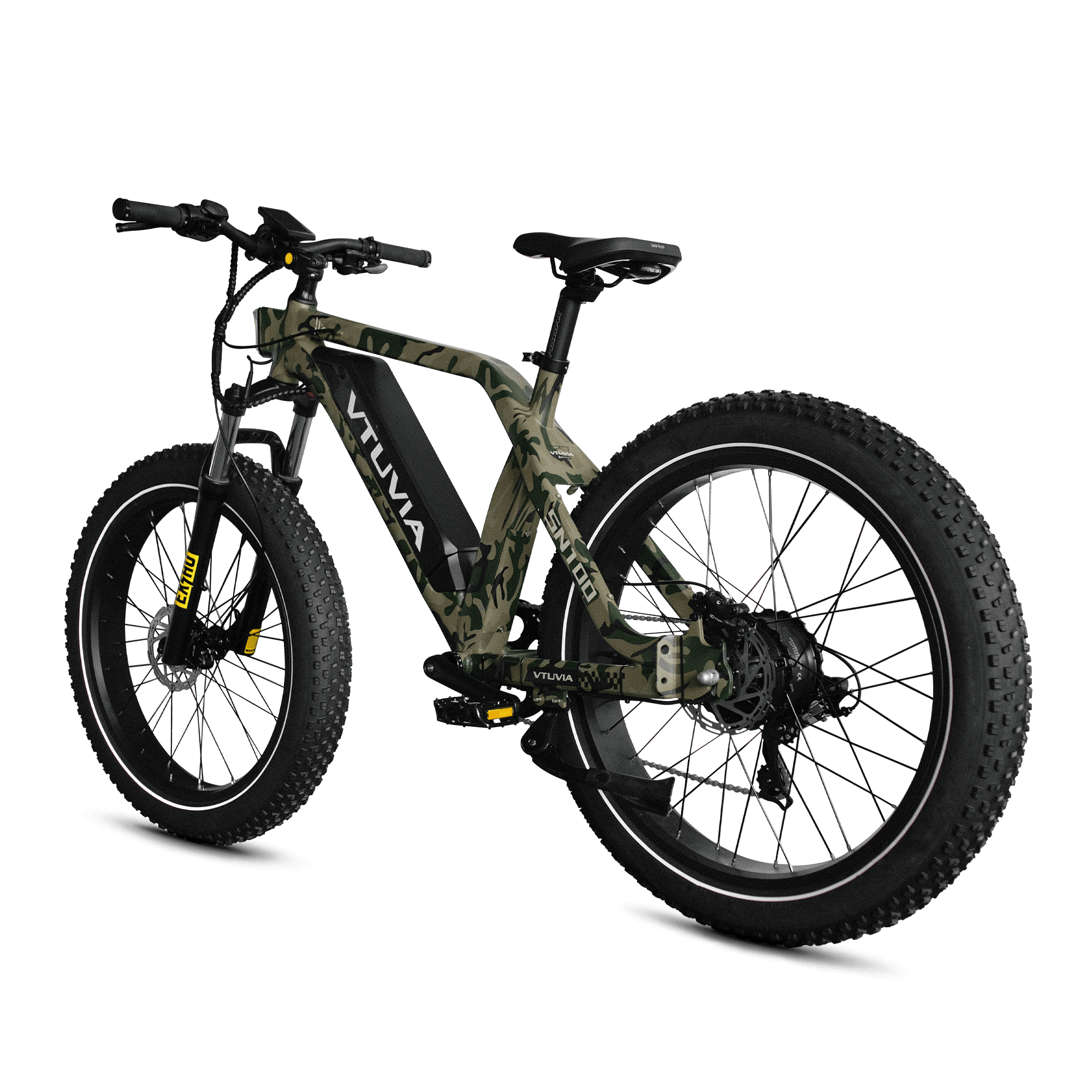 750 Watt High Step Fat Tire eBike | VTUVIA SN100