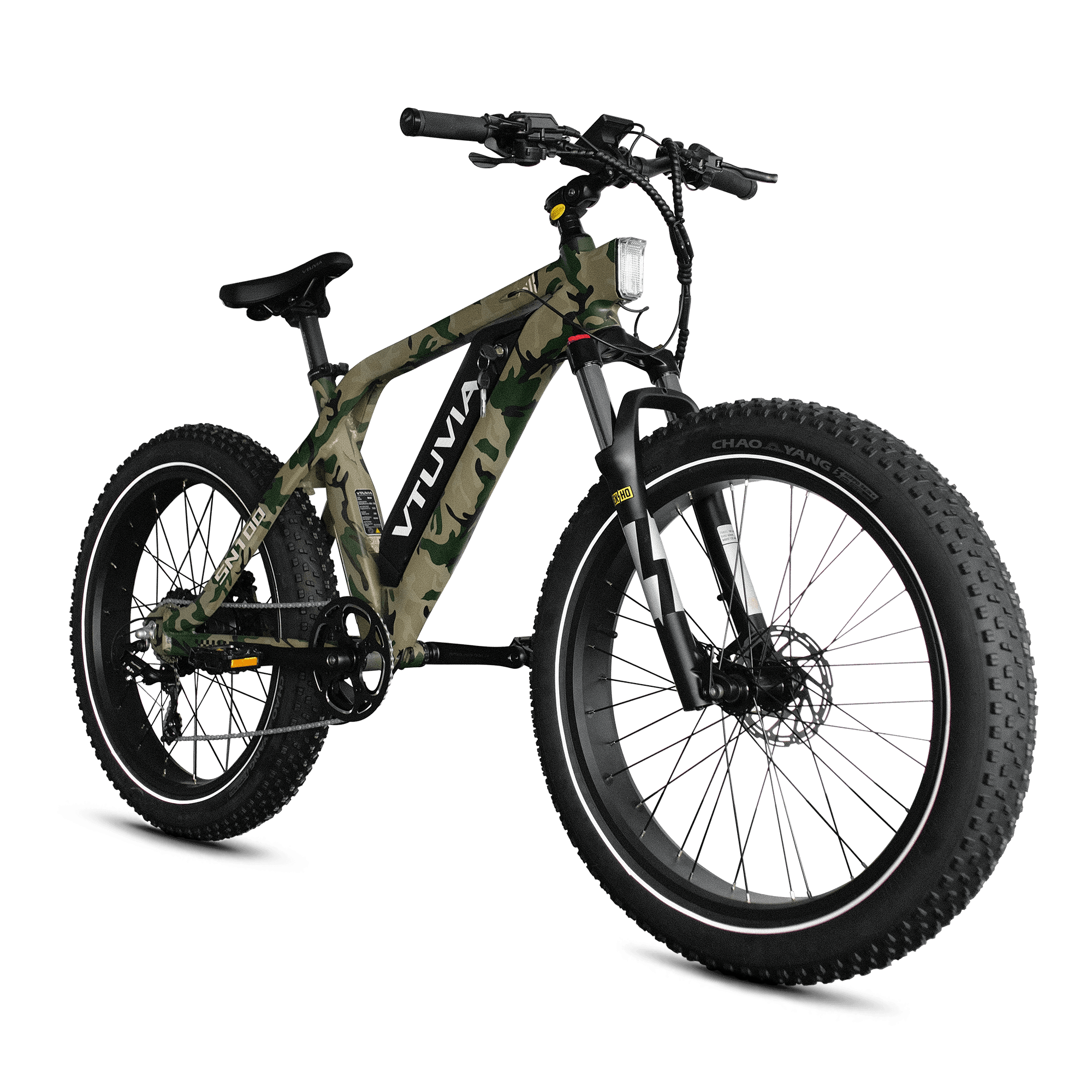 750 Watt High Step Fat Tire eBike | VTUVIA SN100