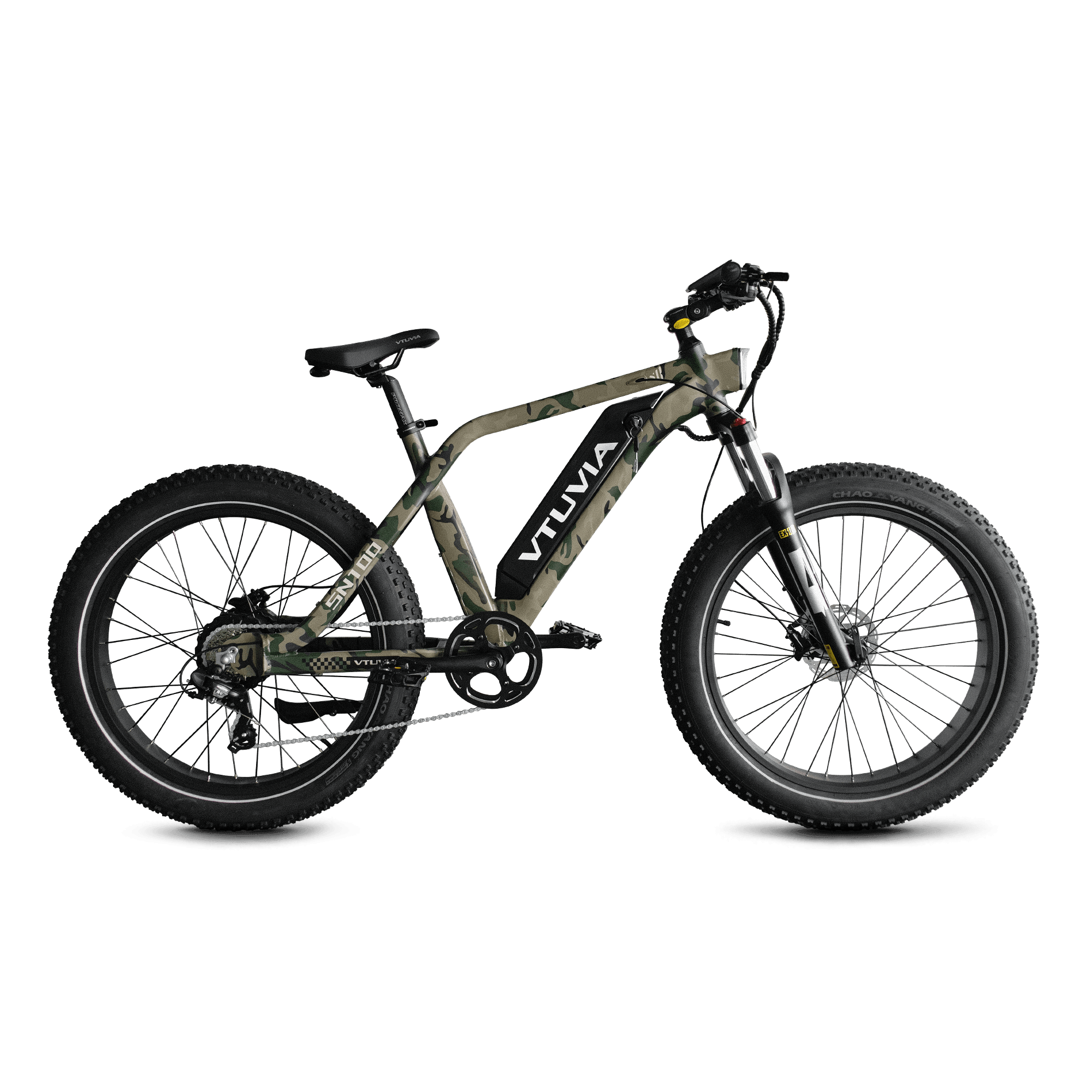 750 Watt High Step Fat Tire eBike | VTUVIA SN100