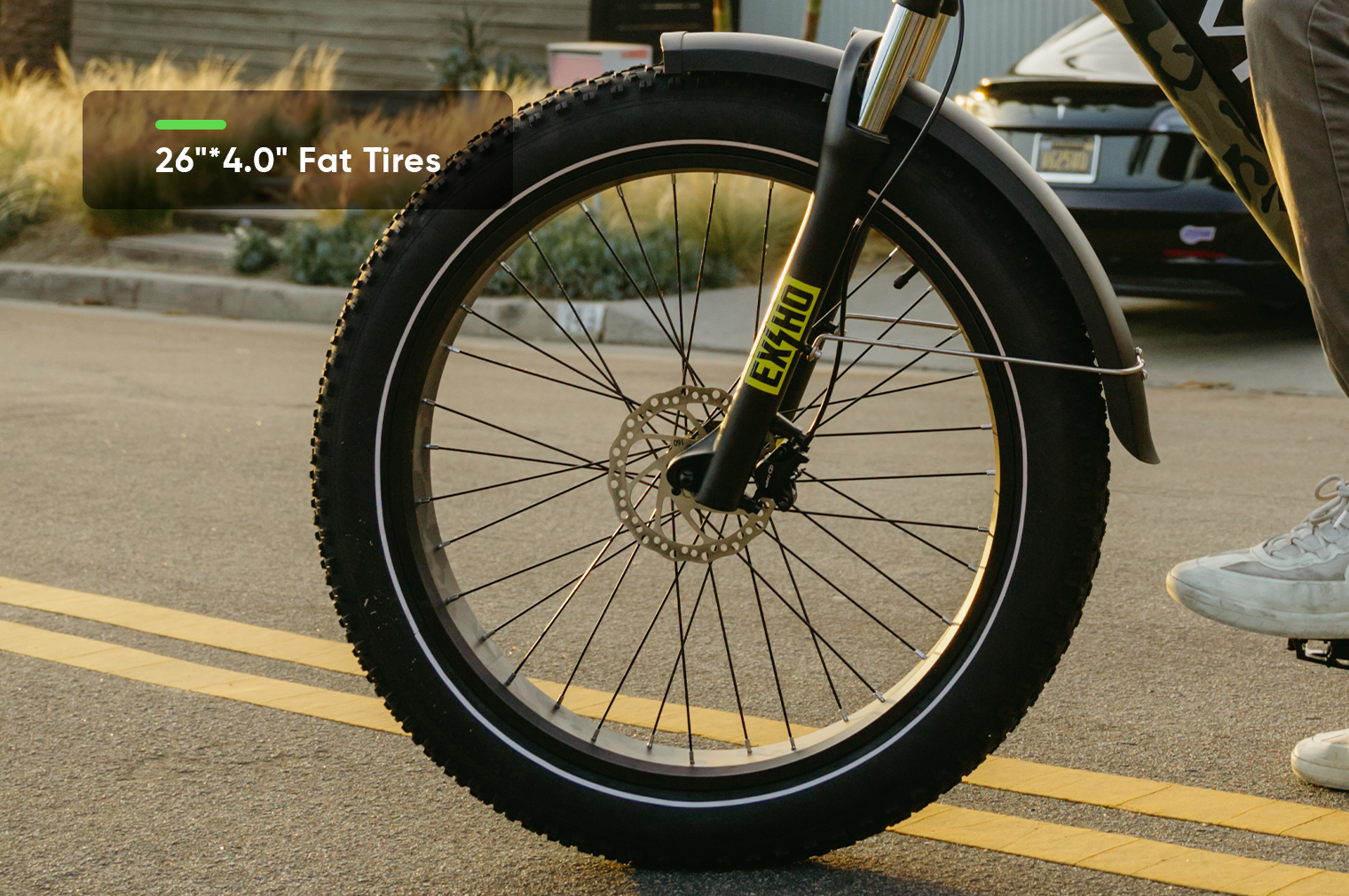 750W Hunting Fat Tire eBike | VTUVIA SN100