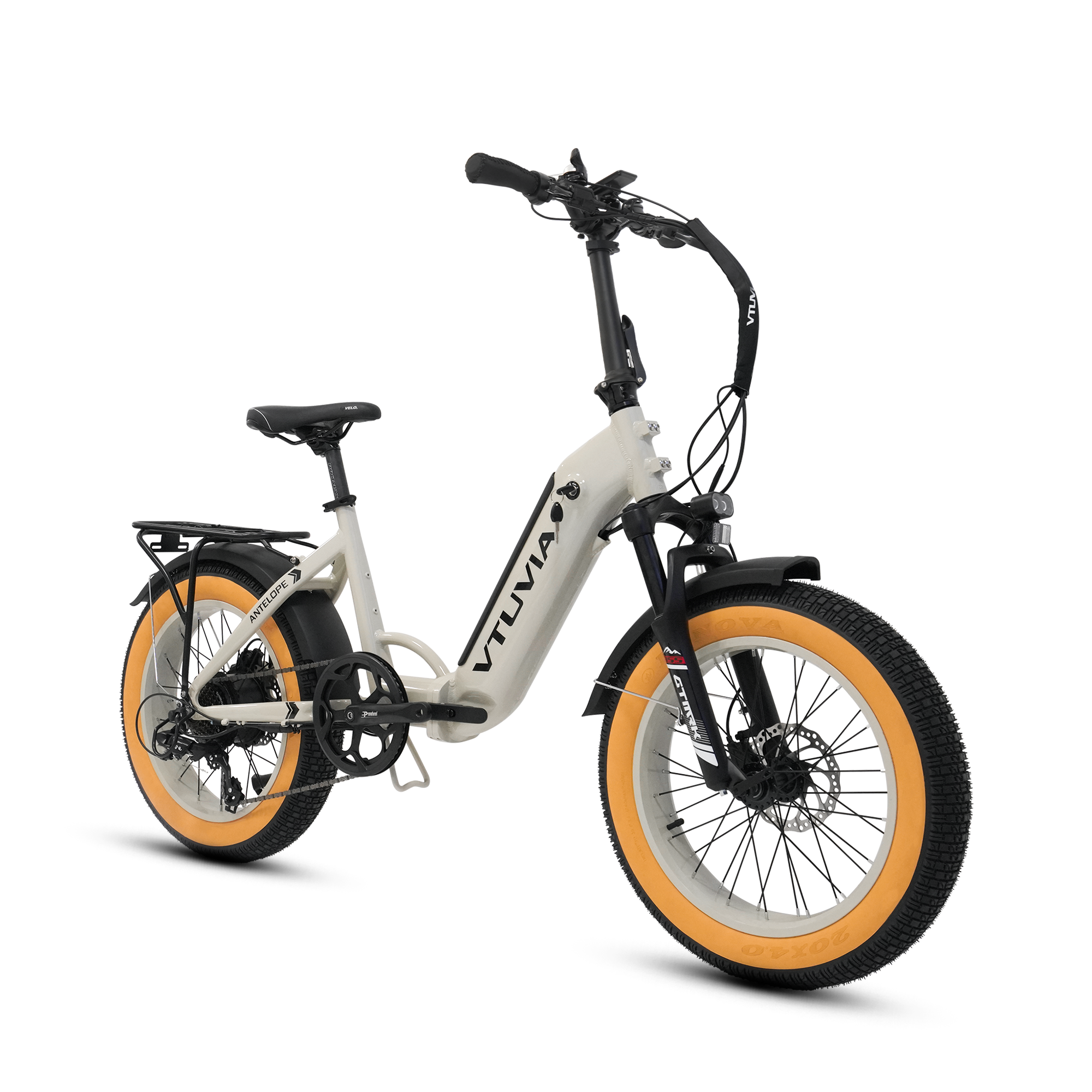 Foldable Electric Bike#color_white