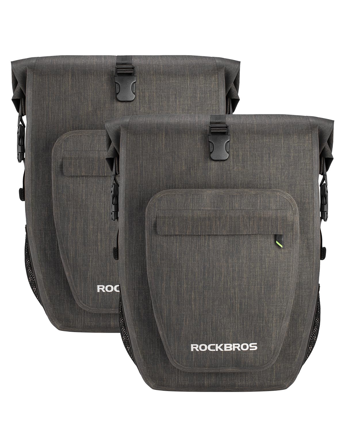 ROCKBROS 27L Waterproof Bike Pannier Bag Grocery Touring Cycling Large Capacity Rear Rack Bag
