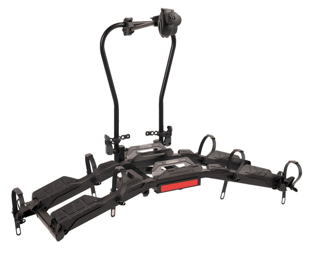 electric bicycle rack Joytutus Hitch EBike with Ramp for 2 E-Bikes SAFE AND SECURE OFFROAD Tripper-OEM Heavy-Duty E-Bike Rack with