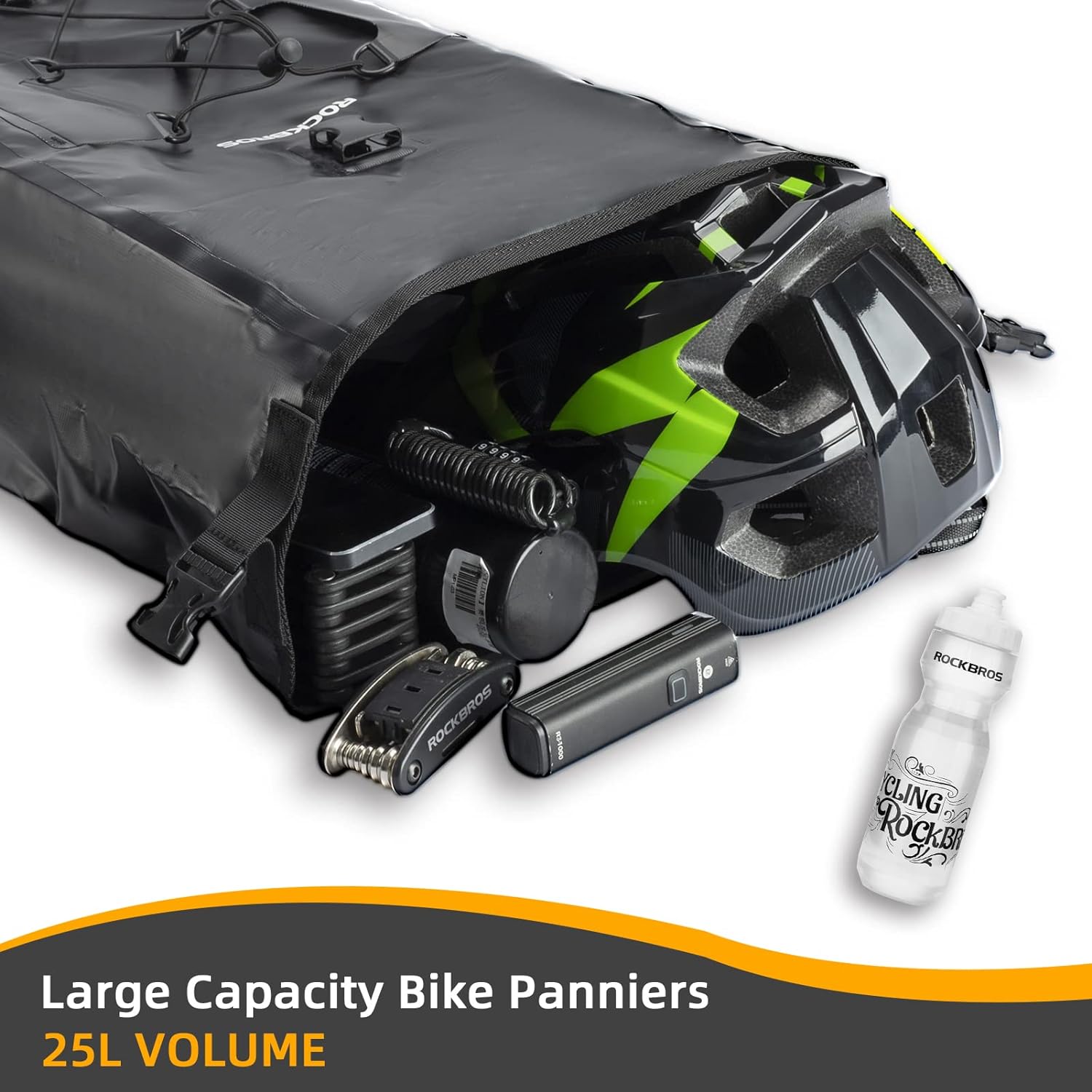 Bike Panniers Waterproof for Rear Rack
