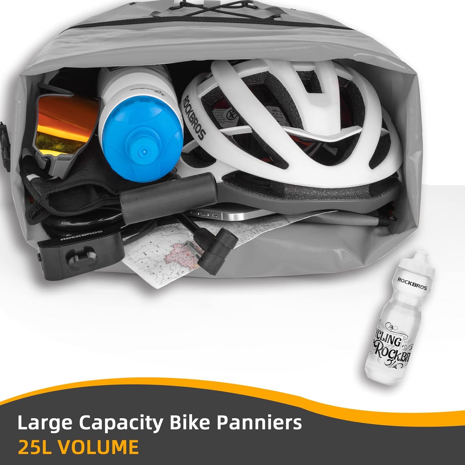 Bike Panniers Waterproof for Rear Rack