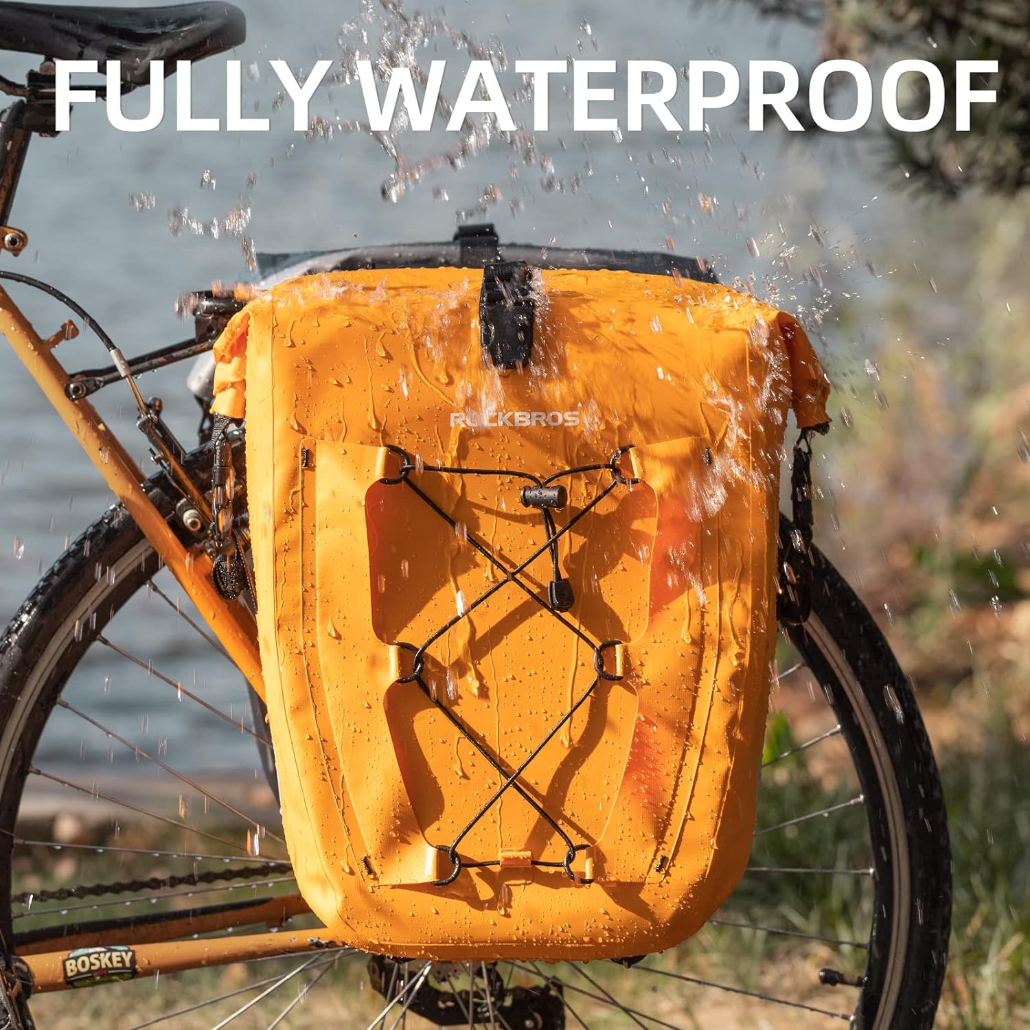 Bike Panniers Waterproof for Rear Rack