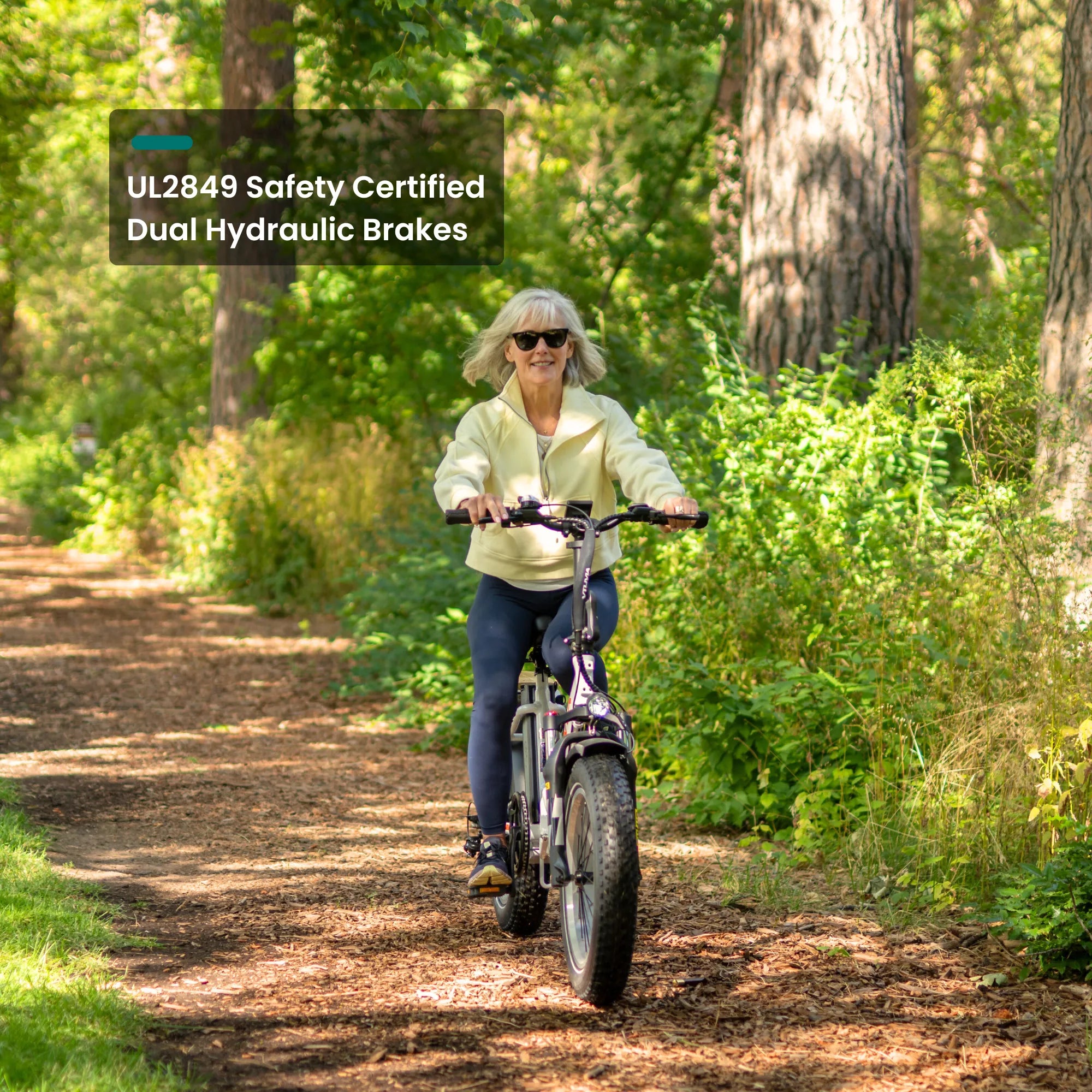 Step Through Electric Bike for Seniors Folding Electric Bikes #color_white