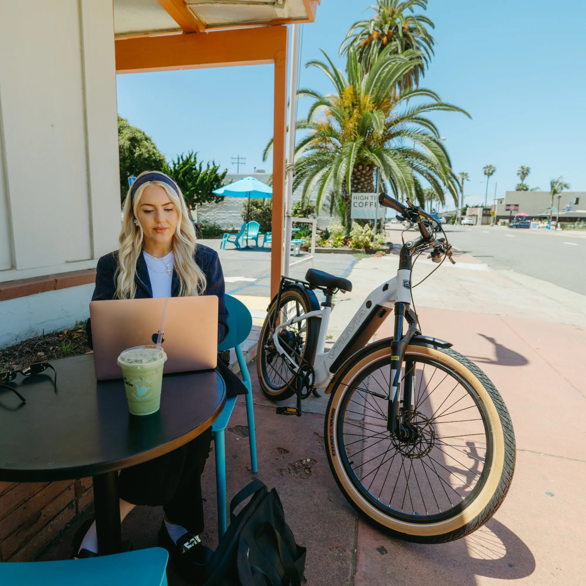 Affordable long-range step-through electric bike for city riding