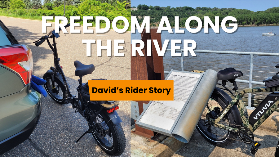 Rediscovering the Mississippi Trails: How the VTUVIA SN100 Gave David (64) the Boost to Ride Farther