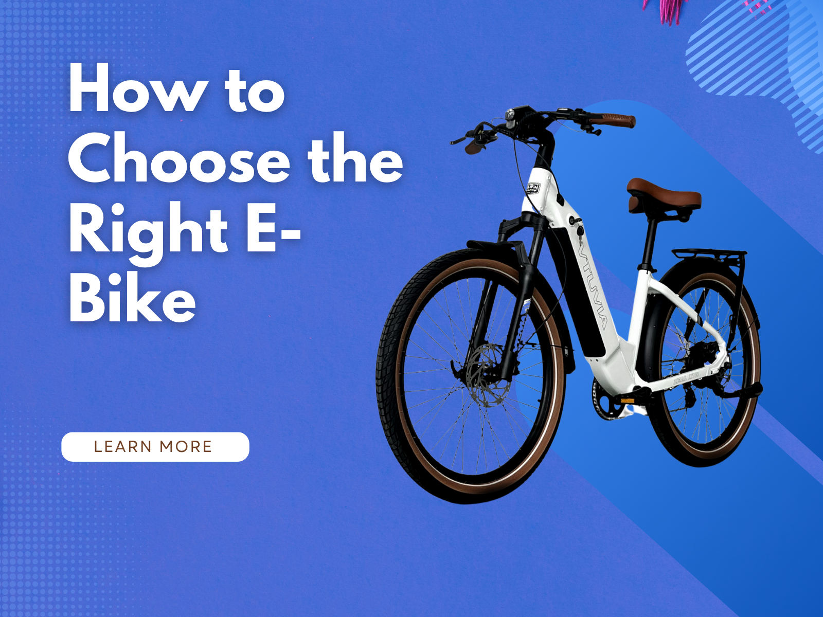 Best Ebike For Seniors ｜ VTUVIA EBIKE