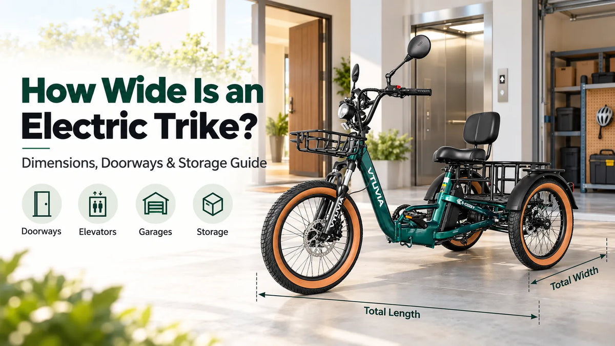 How Wide Is an Electric Trike? Dimensions, Doorways & Storage Guide