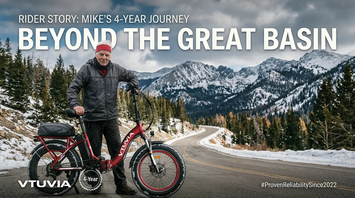 VTUVIA Rider Story: Mike's real-world SF20H review after 4 years, filmed in Great Basin National Park snow.