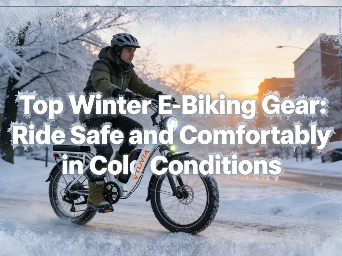 Top Winter E-Biking Gear: Ride Safe and Comfortably in Cold Conditions