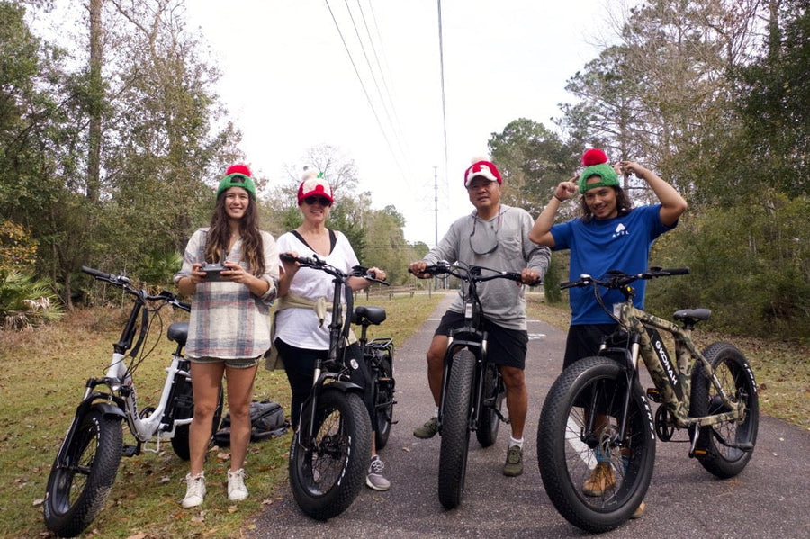 A Christmas to Remember: How the Parado Family Explores Northeast Florida on VTUVIA E-Bikes