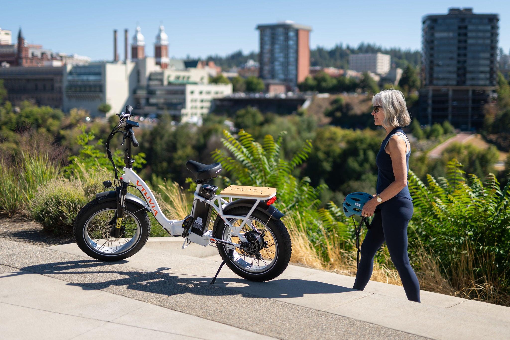 Folding Electric Bikes | VTUVIA