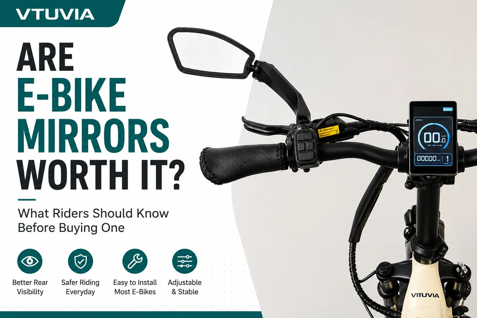 Are E-Bike Mirrors Worth It? What Riders Should Know Before Buying One