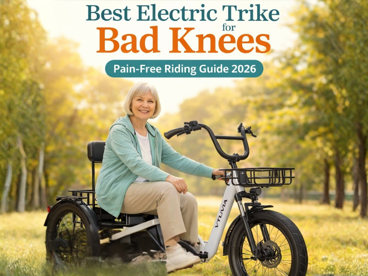 Best Electric Trike for Bad Knees (Pain-Free Riding Guide for Seniors 2026)
