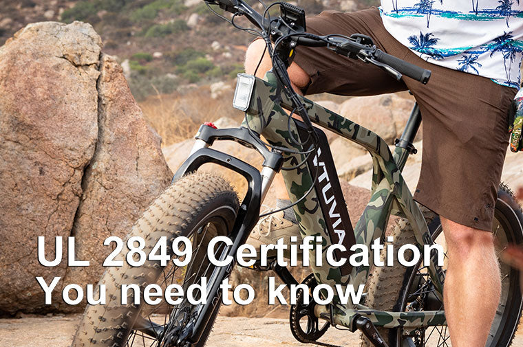 Congratulations! Vtuvia E-bikes Receive UL 2849 Certification