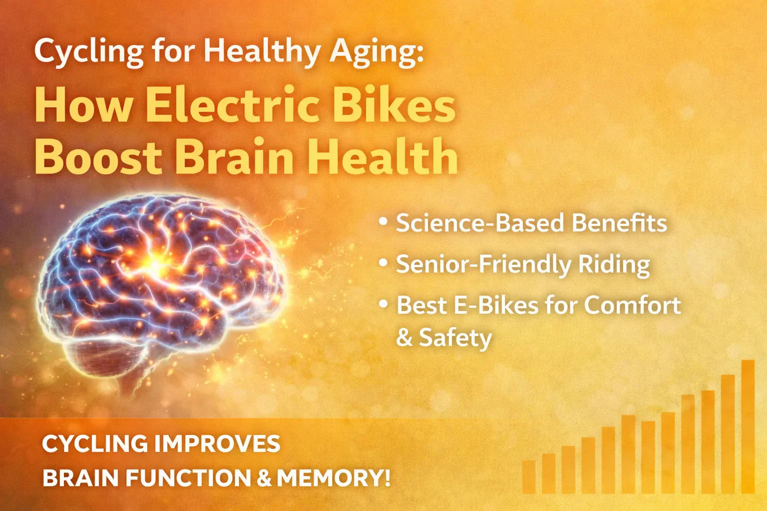 Cycling for Healthy Aging: How Electric Bikes Boost Brain Health