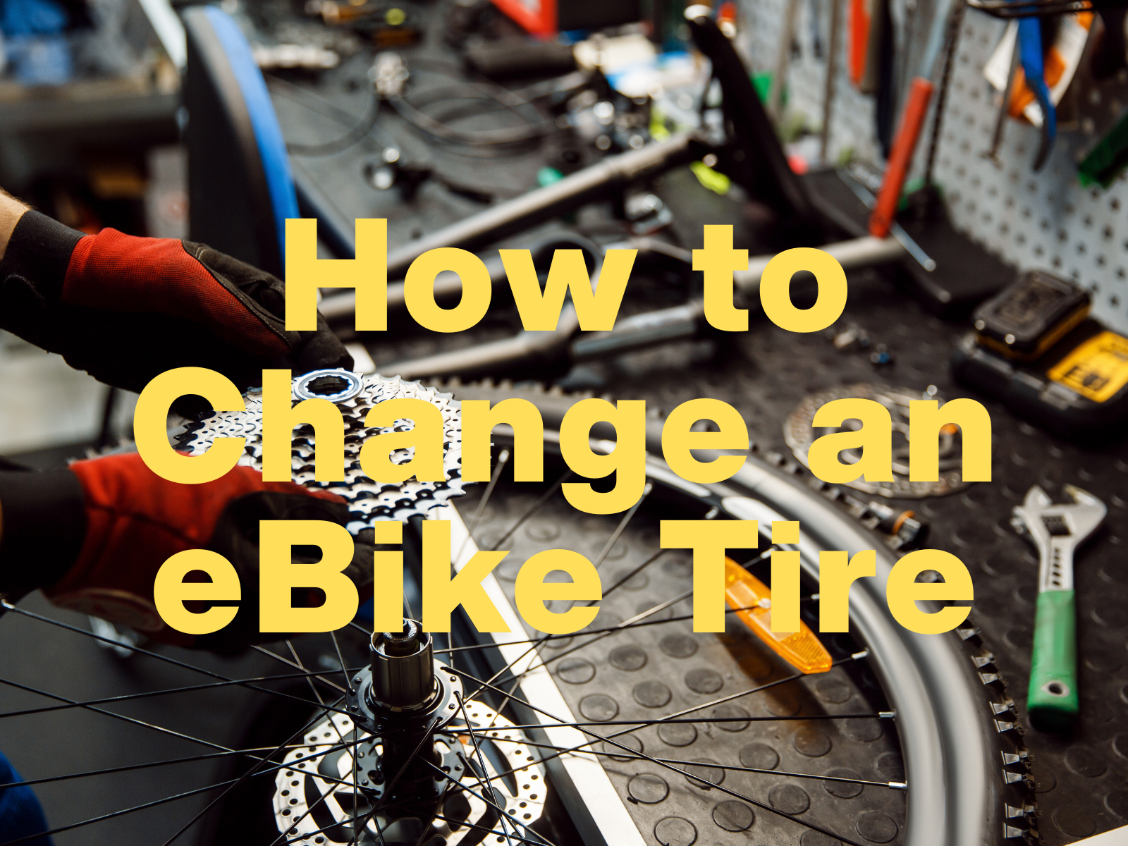 How To Change Ebike Tire VTUVIA EBIKE