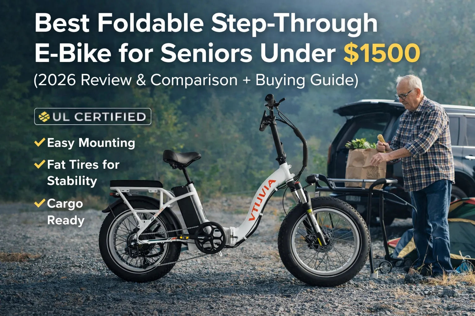 Best Foldable Step-Through E-Bike for Seniors Under $1500 (2026)