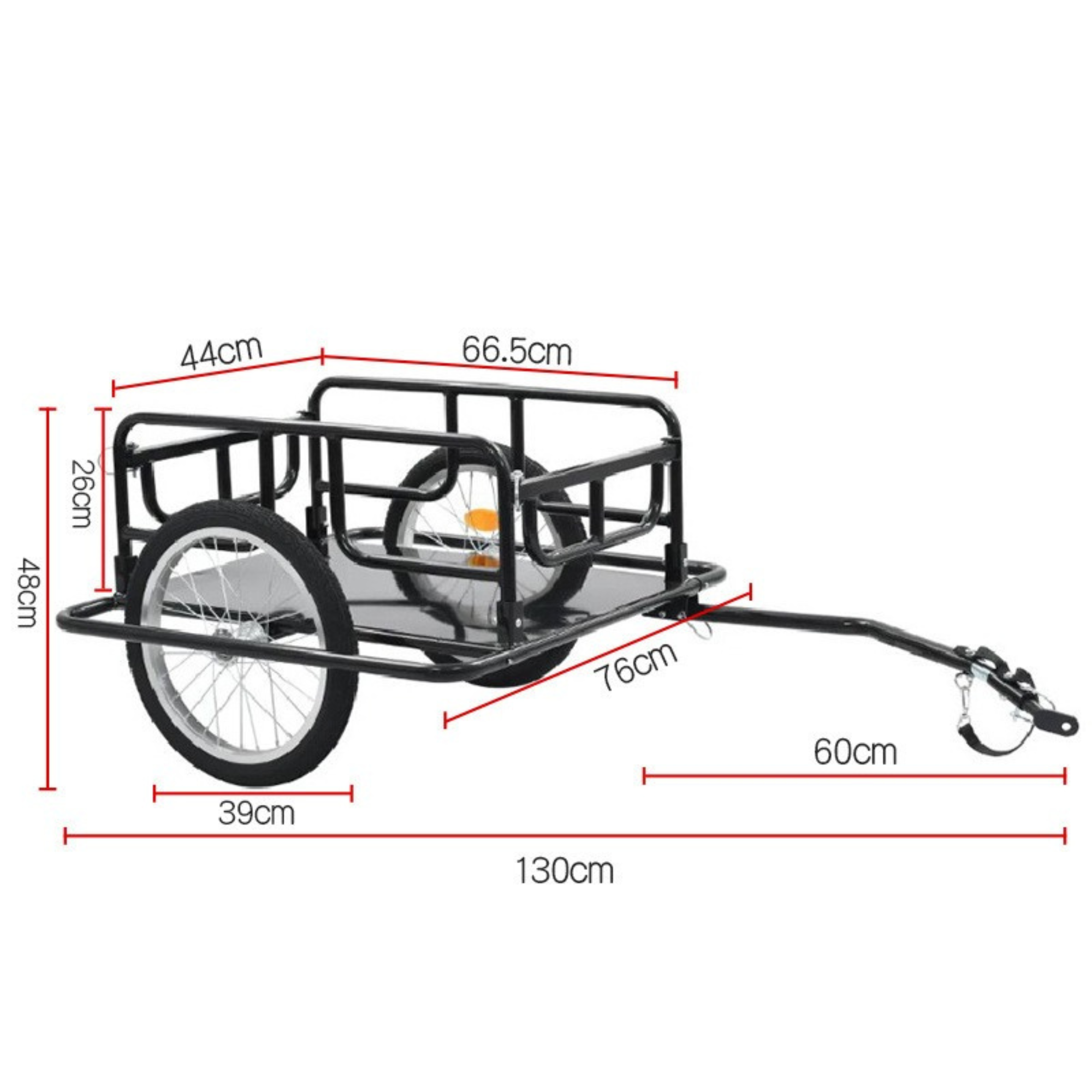 VTUVIA Bike Cargo Trailer