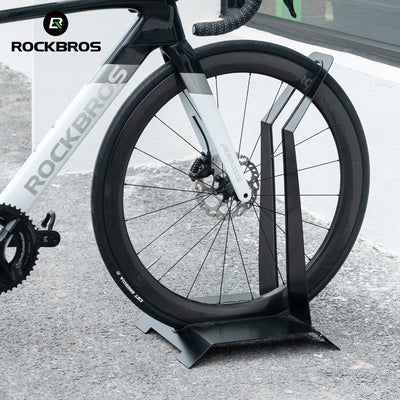 L-Shaped Carbon Steel Floor Rack for Multi-Bike Storage