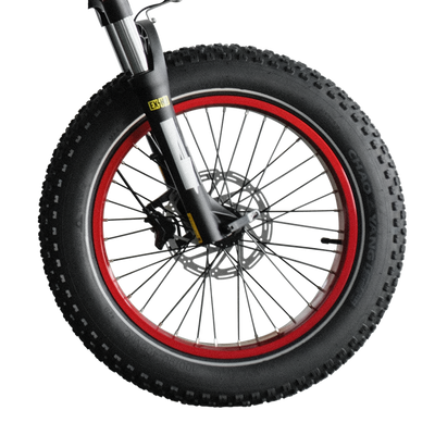 VTUVIA Reflective Fat Tire