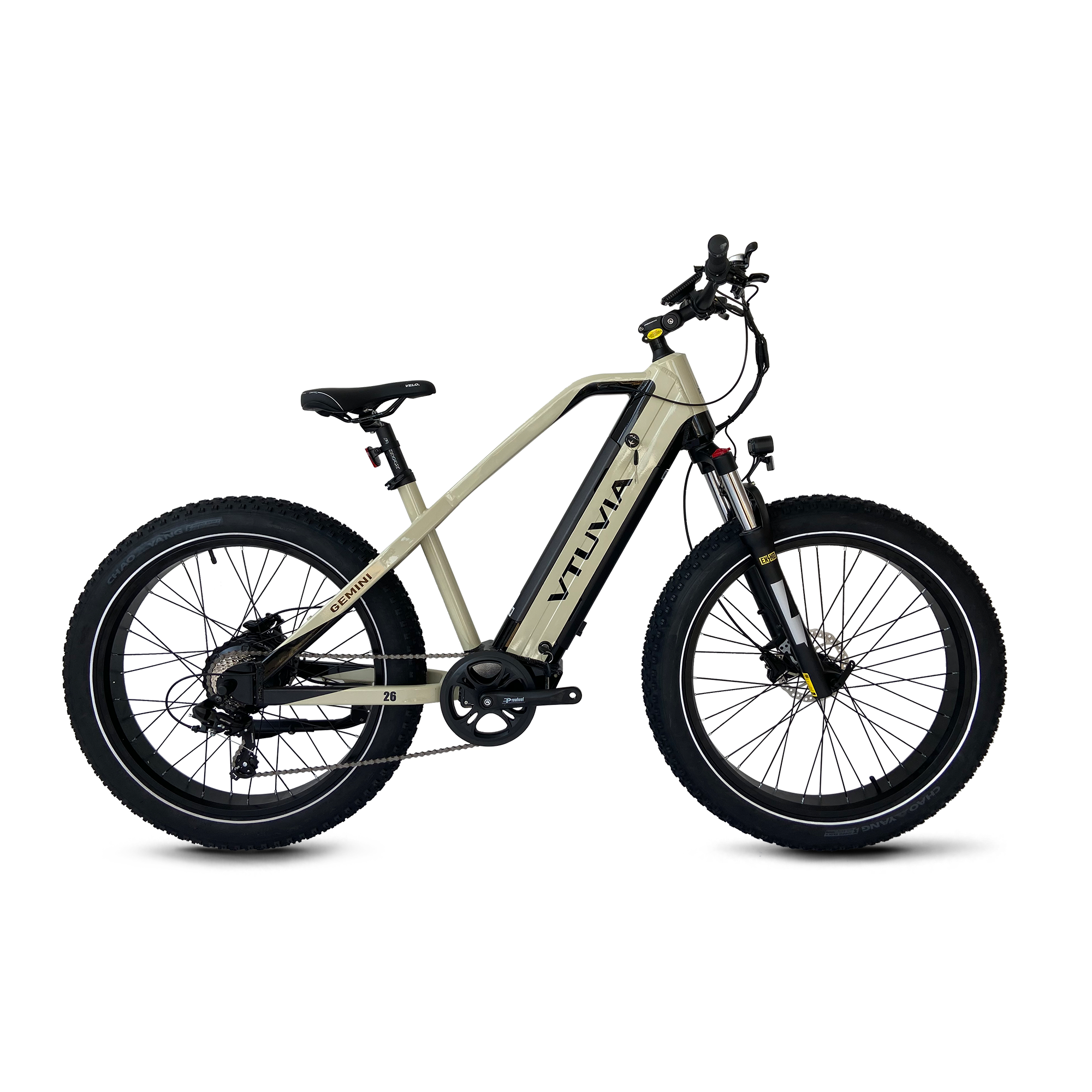 1000W Long Range Electric Bikes | VTUVIA Gemini  #color_champagne