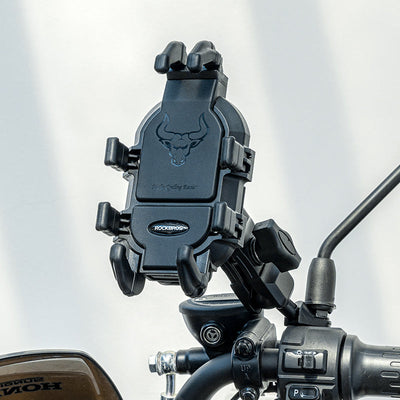 ROCKBROS Metal Bicycle Phone Holder - Universal Shockproof Mount