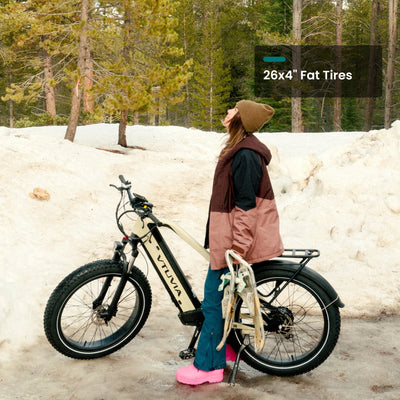 VTUVIA Gemini fat tire e-bike engineered for strength and adventure 