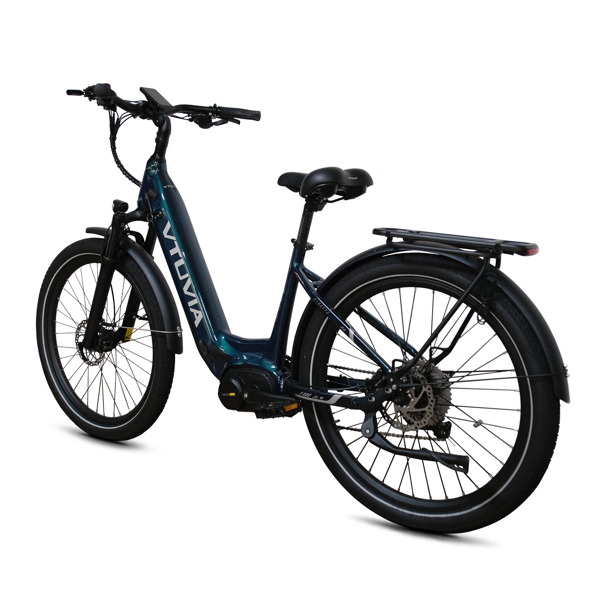 Mid Drive 500W Electric Bike | VTUVIA E-bike 