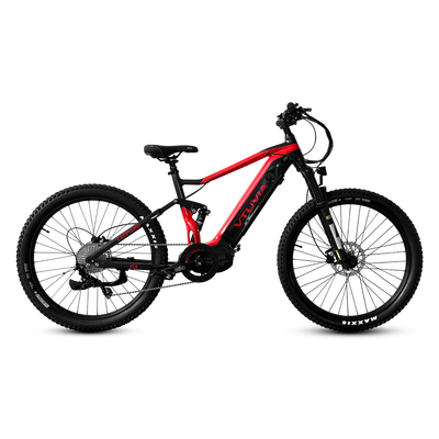 electric bike mountain e bike bicycle full suspension VTUVIA FMB Full Suspension Mid-drive Electric Mountain Bike