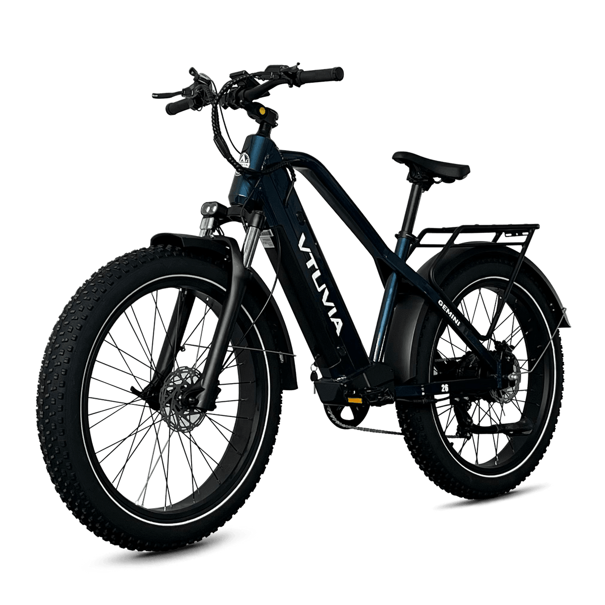 VTUVIA Gemini 1000W Dual Battery Fat Tire Electric Mountain Bike ...